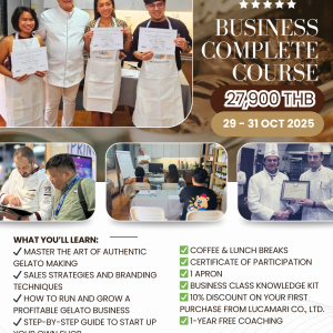 Gelato Business Complete Course – 3 Days - Oct 29 -31’2025 - Image 1
